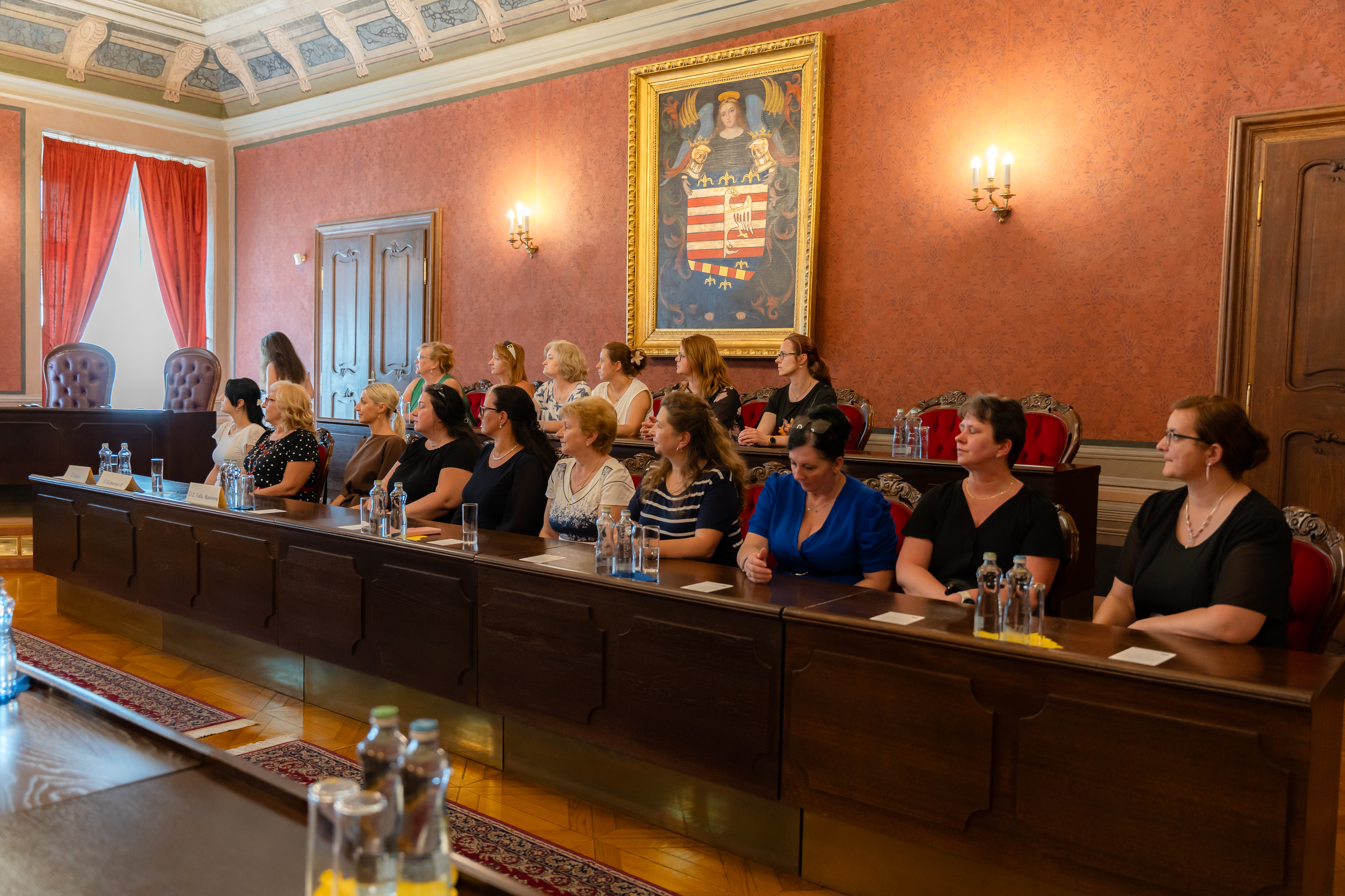 Prijatie nepedagogickych zamestnancov v Historickej radnici